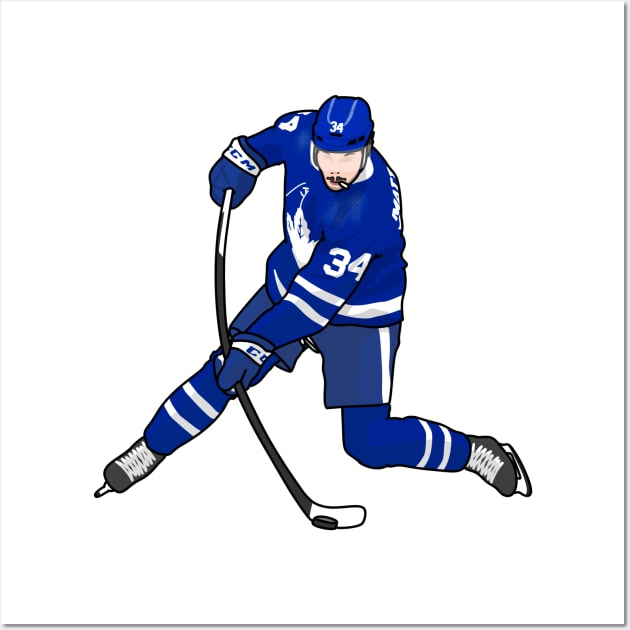 Auston the scorer Wall Art by Rsclstar